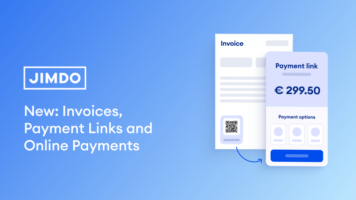 New: Create Invoices and Send Payment Links – Directly from Jimdo